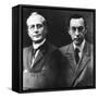 Russian Conductor Alexander Siloti and Composer Sergei Rachmaninov, Early 20th Century-null-Framed Stretched Canvas