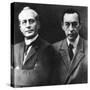 Russian Conductor Alexander Siloti and Composer Sergei Rachmaninov, Early 20th Century-null-Stretched Canvas
