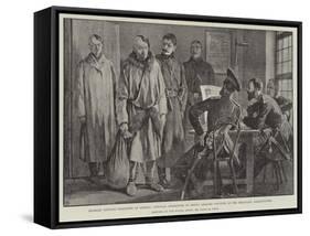 Russian Convict Prisoners in Siberia-Julius Mandes Price-Framed Stretched Canvas