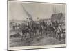 Russian Cossack Artillery in Action Near Tientsin-Richard Caton Woodville II-Mounted Giclee Print
