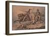 Russian Cossack in Combat with a Mameluke, 1815-William Heath-Framed Giclee Print