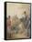 Russian Cossacks and a Supplicant-Georg Emanuel Opitz-Framed Stretched Canvas