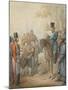 Russian Cossacks and a Supplicant-Georg Emanuel Opitz-Mounted Giclee Print