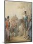 Russian Cossacks and a Supplicant-Georg Emanuel Opitz-Mounted Giclee Print
