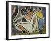 Russian Couple Dancing; Russisches Tanzerpaar, 1909-Ernst Ludwig Kirchner-Framed Giclee Print