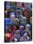 Russian Craft Dolls for Sale, Moscow, Russia, Europe-Gavin Hellier-Stretched Canvas