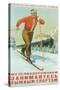 Russian Cross Country Skier-null-Stretched Canvas