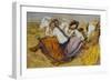 Russian Danccers, circa 1895-Edgar Degas-Framed Giclee Print