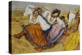 Russian Danccers, circa 1895-Edgar Degas-Stretched Canvas