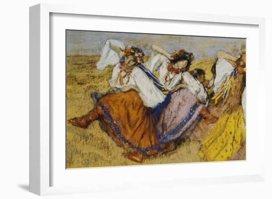 Russian Danccers, circa 1895-Edgar Degas-Framed Giclee Print