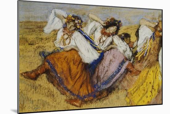 Russian Danccers, circa 1895-Edgar Degas-Mounted Giclee Print