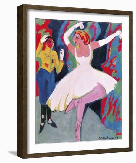 Russian Dancer-Ernst Ludwig Kirchner-Framed Giclee Print