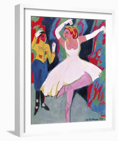 Russian Dancer-Ernst Ludwig Kirchner-Framed Giclee Print