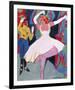 Russian Dancer-Ernst Ludwig Kirchner-Framed Giclee Print