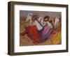 Russian Dancers, about 1895-Edgar Degas-Framed Giclee Print