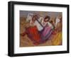 Russian Dancers, about 1895-Edgar Degas-Framed Giclee Print