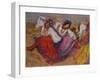 Russian Dancers, about 1895-Edgar Degas-Framed Giclee Print