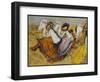 Russian Dancers, C.1895-Edgar Degas-Framed Giclee Print