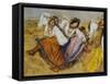 Russian Dancers, C.1895-Edgar Degas-Framed Stretched Canvas