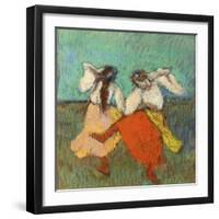 Russian Dancers (Danseuses Russes) Par Degas, Edgar (1834-1917). Pastel on Paper, Size : 63X60,8, C-Edgar Degas-Framed Giclee Print