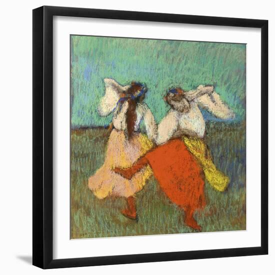Russian Dancers (Danseuses Russes) Par Degas, Edgar (1834-1917). Pastel on Paper, Size : 63X60,8, C-Edgar Degas-Framed Giclee Print