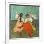 Russian Dancers (Danseuses Russes) Par Degas, Edgar (1834-1917). Pastel on Paper, Size : 63X60,8, C-Edgar Degas-Framed Giclee Print