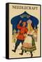 Russian Dancers In a Folk Costume-null-Framed Stretched Canvas