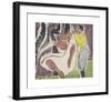 Russian Dancers-Ernst Ludwig Kirchner-Framed Premium Giclee Print