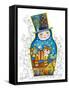 Russian Doll-Oxana Zaika-Framed Stretched Canvas