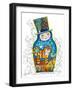 Russian Doll-Oxana Zaika-Framed Giclee Print