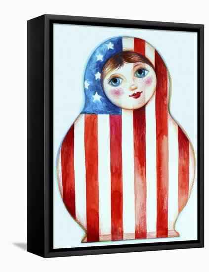 Russian Doll-Oxana Zaika-Framed Stretched Canvas