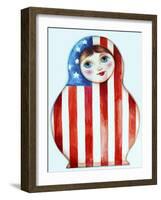 Russian Doll-Oxana Zaika-Framed Giclee Print