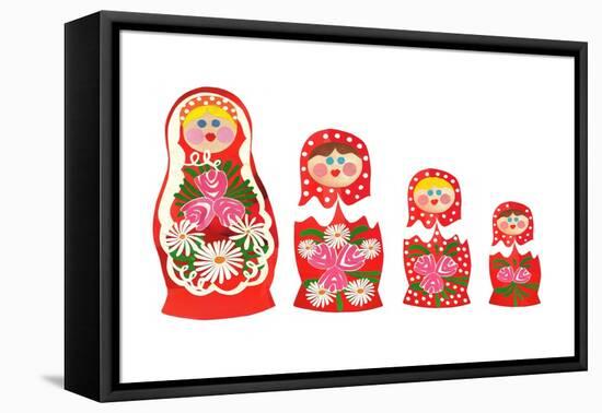 Russian dolls, 2014-Isobel Barber-Framed Stretched Canvas