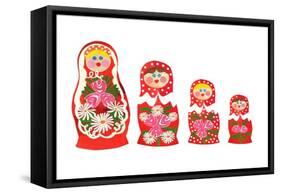 Russian dolls, 2014-Isobel Barber-Framed Stretched Canvas