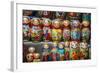 Russian Dolls for Sale as Souvenirs in Kiev (Kyiv), Ukraine, Europe-Michael Runkel-Framed Photographic Print