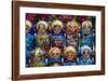 Russian Dolls for Sale as Souvenirs in Kiev (Kyiv), Ukraine, Europe-Michael-Framed Photographic Print