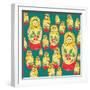 Russian Dolls-Anna Platts-Framed Giclee Print