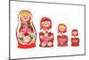 Russian dolls-Isobel Barber-Mounted Giclee Print