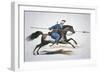 Russian Don Cossack, C.1820 (W/C on Paper)-T. Kelly-Framed Giclee Print