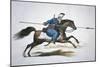 Russian Don Cossack, C.1820 (W/C on Paper)-T. Kelly-Mounted Giclee Print