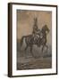 Russian Dragoon, 1820-Alexander Ivanovich Sauerweid-Framed Giclee Print