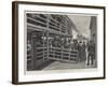 Russian Emigrants Landing from the Tender at the Barge Office, New York-Amedee Forestier-Framed Giclee Print