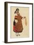 Russian Fair - Peasant Woman, 1922-Leon Bakst-Framed Premium Giclee Print