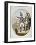 Russian Field Marshal Alexander Suvorov Inspecting Troops, C1794-null-Framed Giclee Print