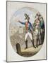 Russian Field Marshal Alexander Suvorov Inspecting Troops, C1794-null-Mounted Giclee Print
