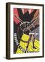 Russian Film Poster with Limbs-null-Framed Premium Giclee Print