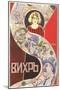 Russian Film Poster-null-Mounted Art Print