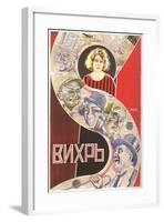 Russian Film Poster-null-Framed Art Print