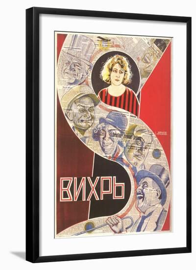 Russian Film Poster-null-Framed Art Print