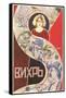 Russian Film Poster-null-Framed Stretched Canvas